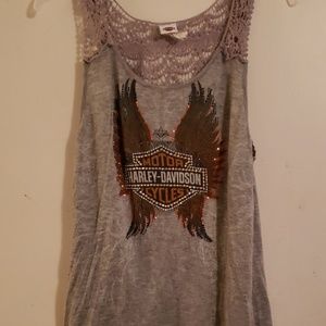 Harley-Davidson tank